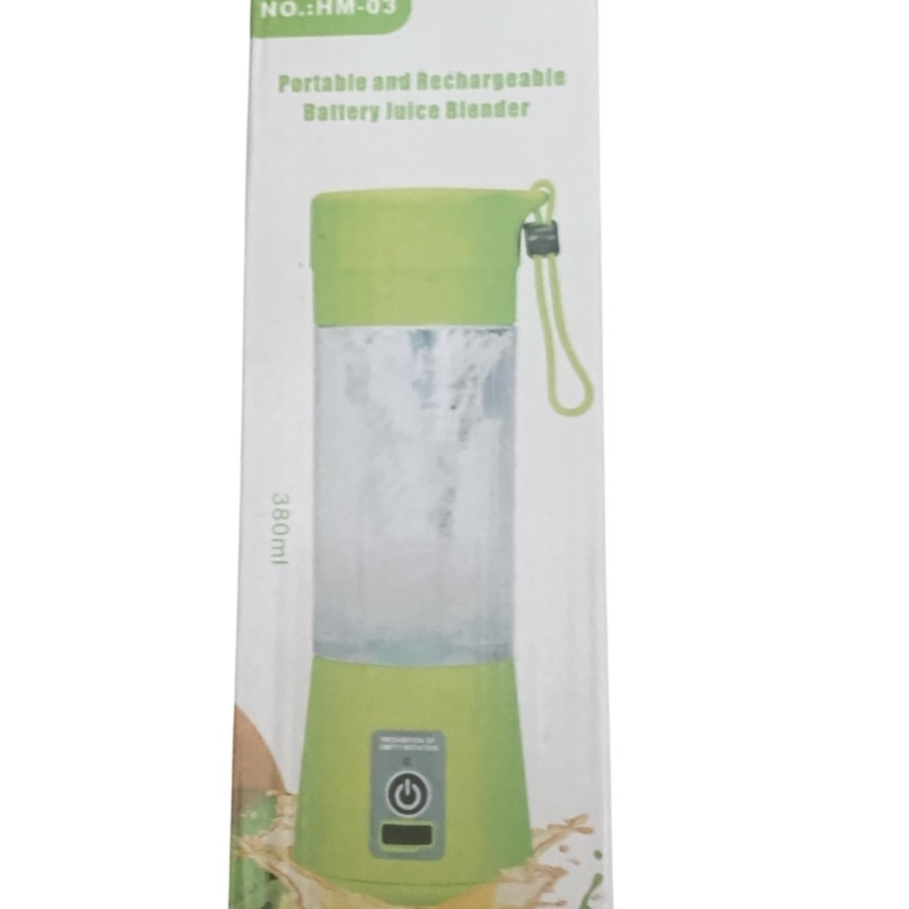 Portable Blue Juice Blender - Picture 4 of 4